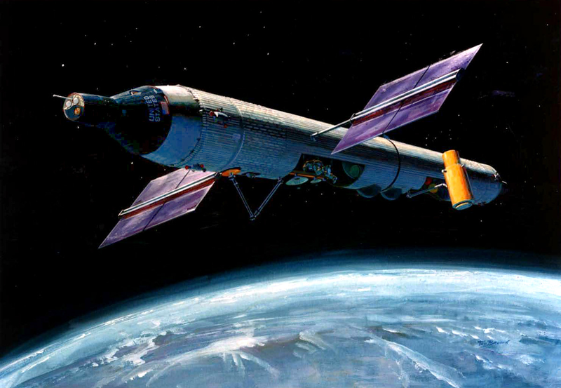 Illustration for article titled Newly Declassified Photos Show The Crewed USAF Spy Spacecraft That Almost Was